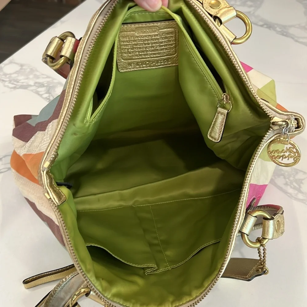 COACH poppy Tote Set. - Picture 7 of 16